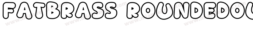 Fatbrass RoundedOutline字体转换